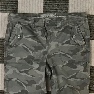 Torrid Gray Camouflage Cargo Pants